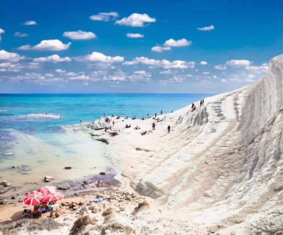 Scala Dei Turchi The White Wall Villa Realmonte Exterior photo